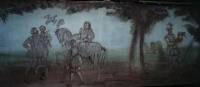 medieval tapestry backdrop Image