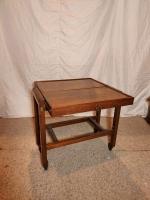 Wooden tea trolley/ Table image 2