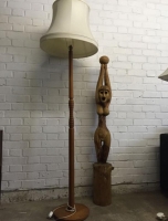 Old handcrafted women fetish statue image 2