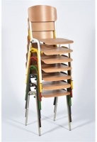 62 x Retro French School Chair image 2