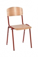 62 x Retro French School Chair image 3