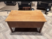 Wooden Teachers / Office Desk with chair image 3
