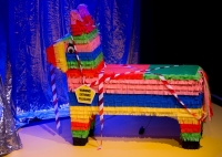 Large wooden pinata / keyboard shell photo - Set-Exchange.co.uk