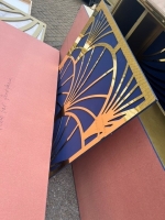 Blue and Gold Art Deco Panels image 3