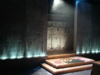 Wooden Set of a Concrete Wall/ Wooden Alter / Wooden steps  image 1